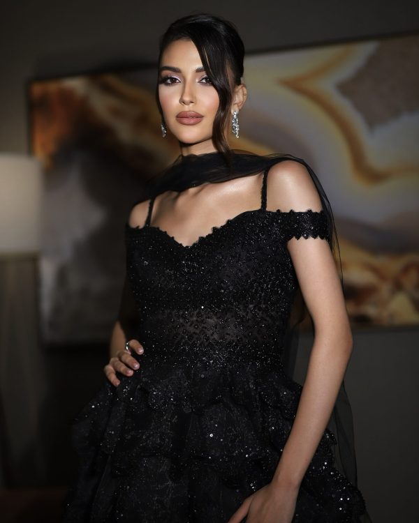 Noir Étoile Gown